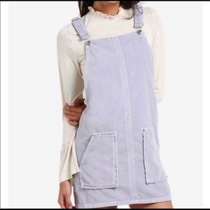 Top shop lavender pinafore dress US 6